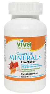 Complete Minerals Extra Strength - Iron and Copper Free