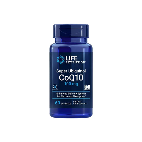 Life Extension Super Ubiquinol CoQ10 100mg 60sg