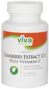 Cranberry Extract 12:1 Plus Vitamin C