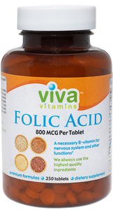 Folic Acid 800mcg