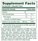 Nature's Plus Chewable Orange Juice Vitamin C 1000mg 60tab