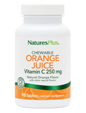 Nature's Plus Chewable Orange Juice Vitamin C 1000mg 60tab