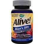 Nature's Way Alive! Men's 50+ Gummy Vitamins 75 gummy