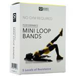 Sports Research Performance Mini Loop Bands 5 pack