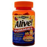 Nature's Way Alive! Gummies - Multi Vitamin for Children Cherry, Orange & Grape 90 gummy