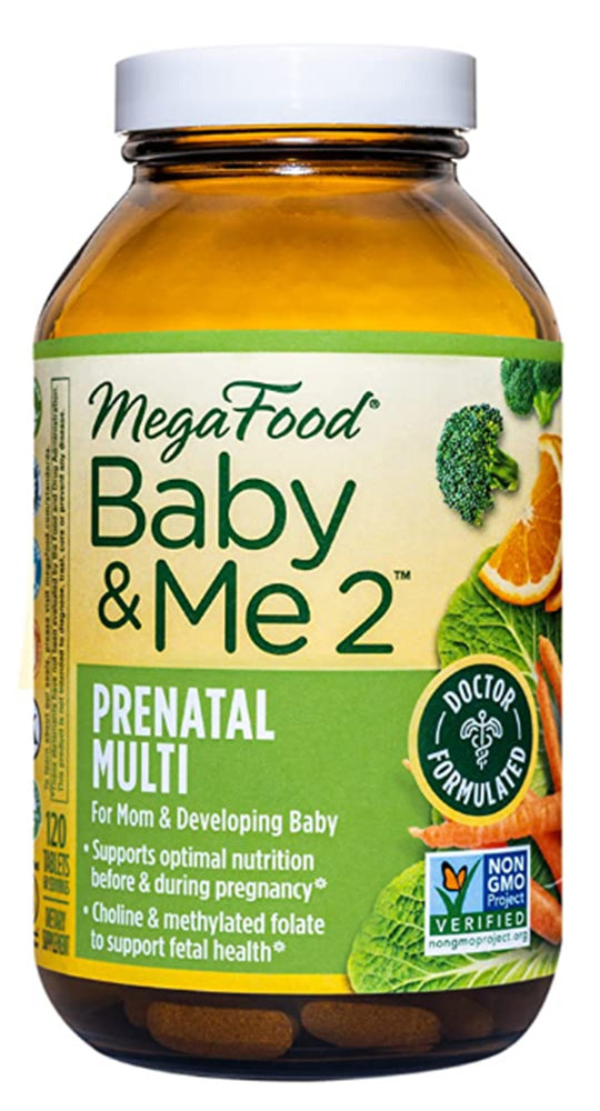 MegaFood Baby & Me 2ª Prenatal Multi 120