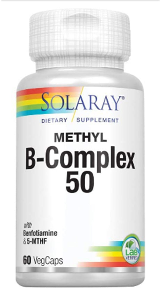 Solaray Methyl B-Complex 50mg 60ct