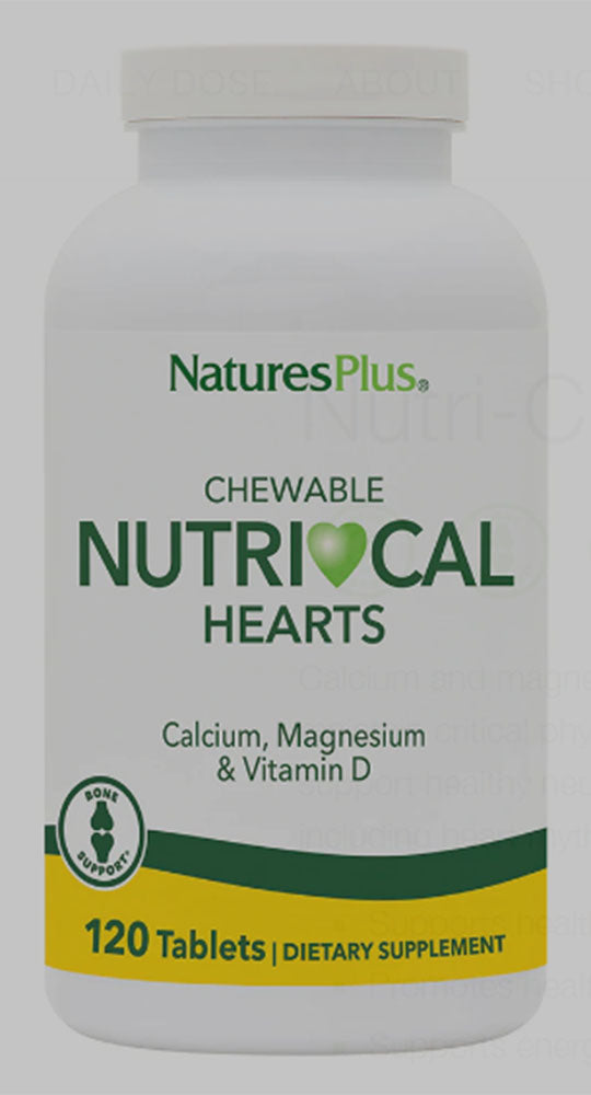 NUTRI-CAL HEARTS CHEWABLE 120