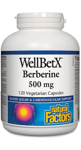 Natural Factors WellBetX¨ Berberine 500 mg