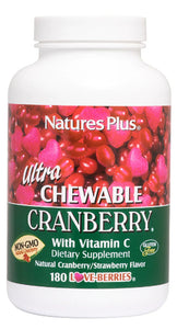 ULTRA CRANBERRY 200MG CHEWABLE 180