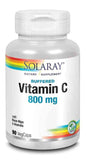 Vitamin C w/Rose Hips, Buffere : 4385: Vcp, (Btl-Plastic) 800mg 90ct