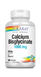 Calcium Bisglycinate w/D-3 : 45794: Vcp, (Btl-Plastic) 1000mg 120ct