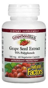 Natural Factors GrapeSeedRich¨ 100 mg