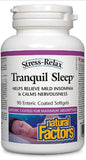 Natural Factors Stress-Relax¨ Tranquil Sleep¨ Enteric