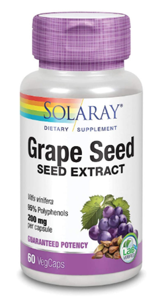 Solaray Grape Seed Extract  200mg 60ct