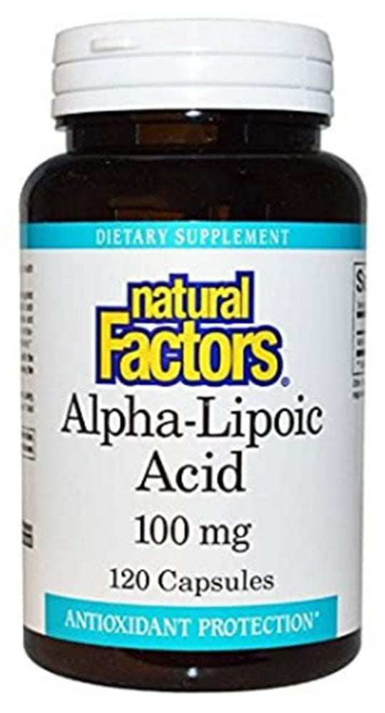 Natural Factors Alpha-Lipoic Acid 100 mg