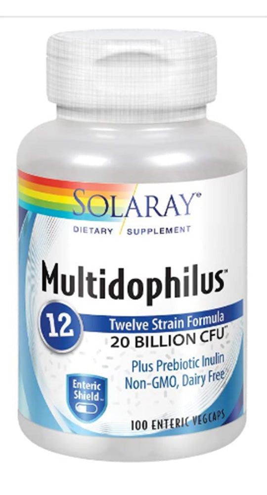 Solaray Multidophilus 12 Strain  20bil 100ct