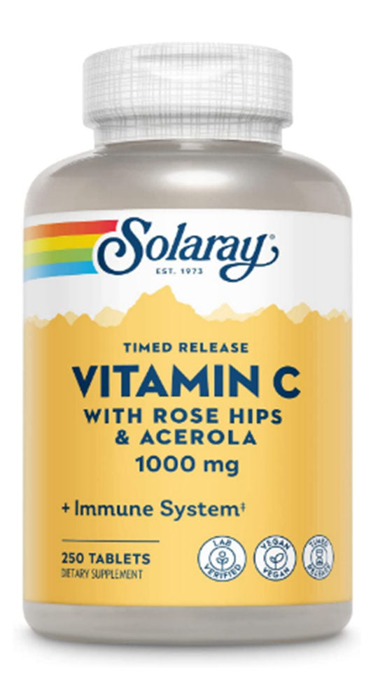 Vitamin C with Rose Hips & Ace : 4454: Tab, (Btl-Plastic) 1000mg 250ct