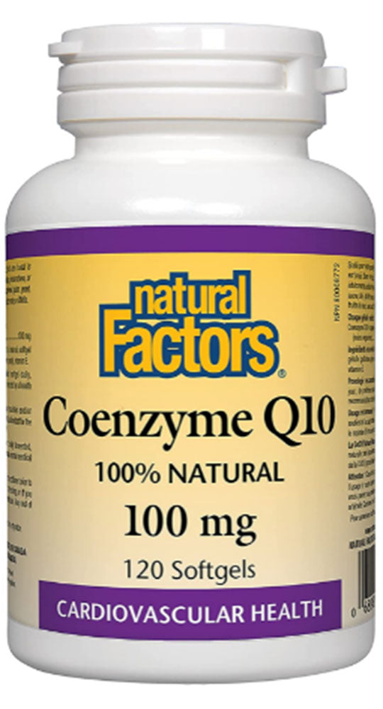 Natural Factors Coenzyme Q10 100 mg