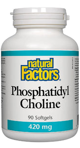 Natural Factors Phosphatidyl Choline 420 mg
