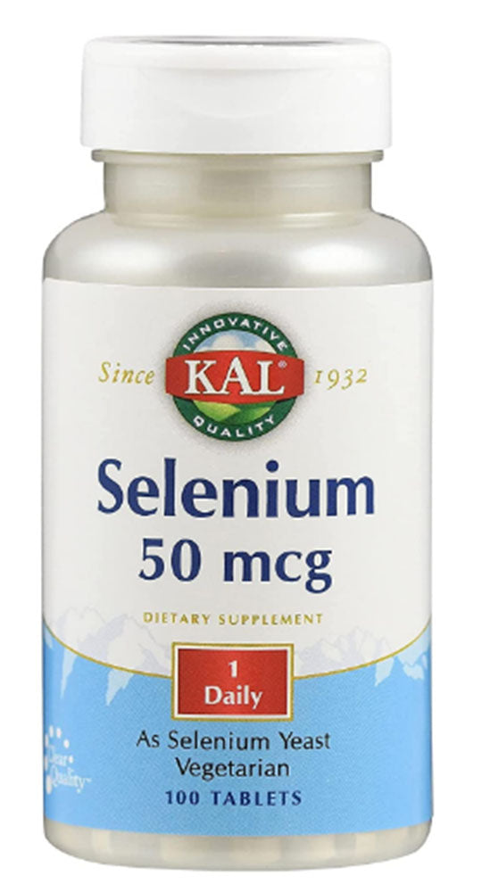 Selenium : 88758: Tab, (Btl-Plastic) 50mcg 100ct
