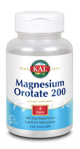 Magnesium Orotate : 71060: Vcp, (Btl-Plastic) 200mg 120ct