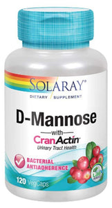 D-Mannose with CranActin : 63349: Vcp, (Btl-Plastic) 1000mg 120ct
