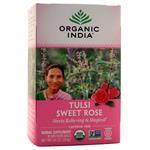 Organic India Tulsi Tea Sweet Rose 18 pckts