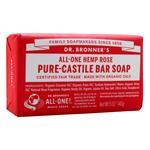 Dr. Bronner's Pure-Castile Bar Soap Rose 5 oz