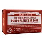 Dr. Bronner's Pure-Castile Bar Soap Eucalyptus 5 oz