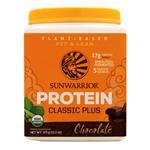 SunWarrior Classic Plus - Organic Plant-Based Protein Chocolate 375 grams