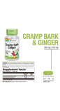 Cramp Bark & Ginger Root : 92438: Vcp, (Btl-Plastic) 500mg 60ct