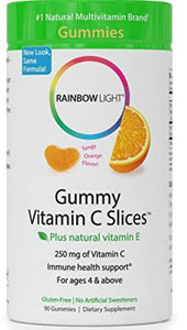 Rainbow Light Gummy C slices