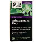 Gaia Herbs Ashwagandha Root 60 lcaps