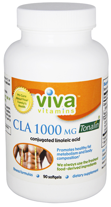 Viva Vitamins CLA (Tonalin) 90 softgels