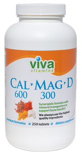 Viva Vitamins Cal Mag 600/300