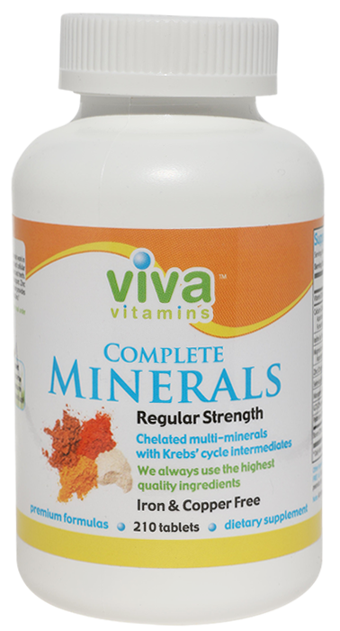 Complete Minerals – Regular Strength Iron and Copper Free