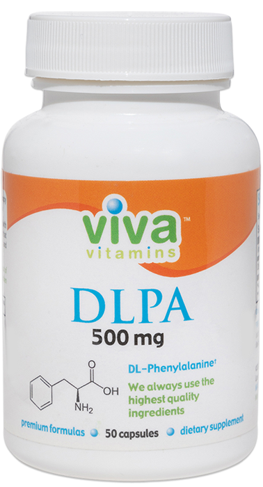 Viva Vitamins DLPA 500 mg  50 capsules