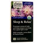 Gaia Herbs Daily Wellness - Sleep & Relax 50 caps