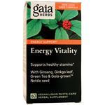 Gaia Herbs Energy Vitality 60 lcaps