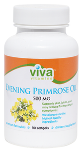 Viva Vitamins Evening Primrose Oil 500mg