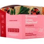 Amazing Grass Green Superfood Effervescent Greens Strawberry Lemonade - Hydrate 6 unit