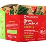 Amazing Grass Green Superfood Effervescent Greens Watermelon Lime - Hydrate 6 unit
