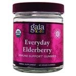 Gaia Herbs Kids Everyday Elderberry - Immune Support Gummies 40 gummy