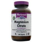 Bluebonnet Magnesium Citrate (400mg) 120 cplts