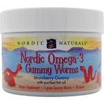 Nordic Naturals Nordic Omega-3 Gummy Worms 30 count