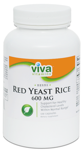 Viva Vitamins Red Yeast Rice 600mg