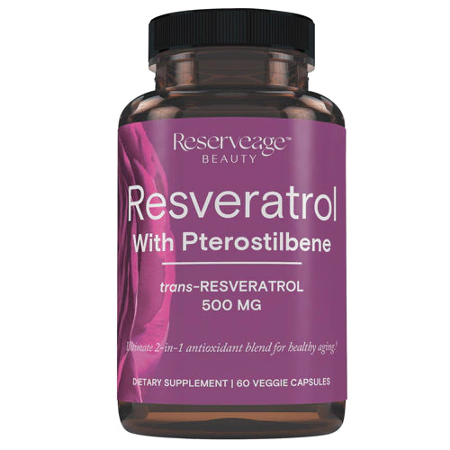 Reserveage Organics Resveratrol With Pterostilbene