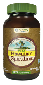 Nutrex Pure Hawaiian Spirulina (1,000mg) 180 tabs