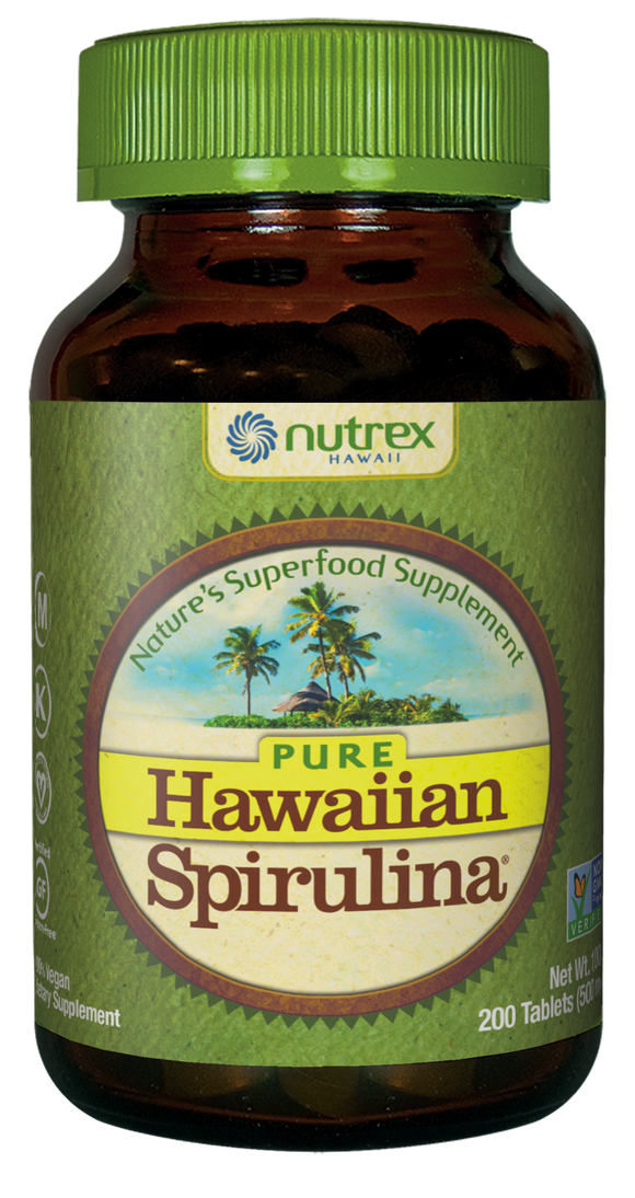 Nutrex Pure Hawaiian Spirulina (500mg) 200 & 400 tabs